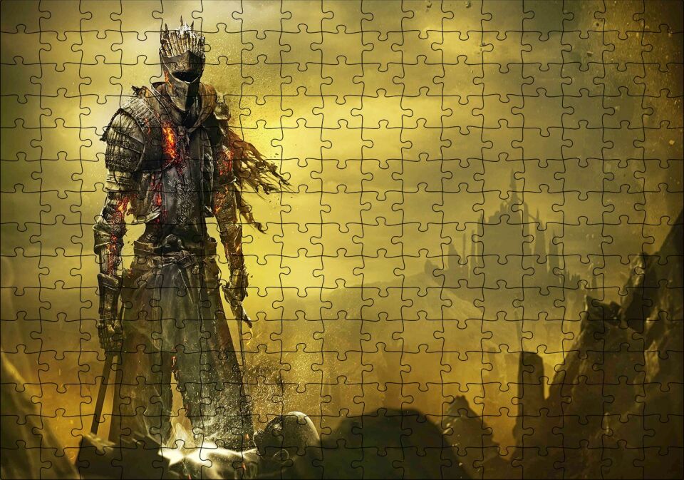Karanlık Ruhlar Film Görseli Puzzle Yapboz MDF Ahşap 255 Parça 34 cm X 49 cm