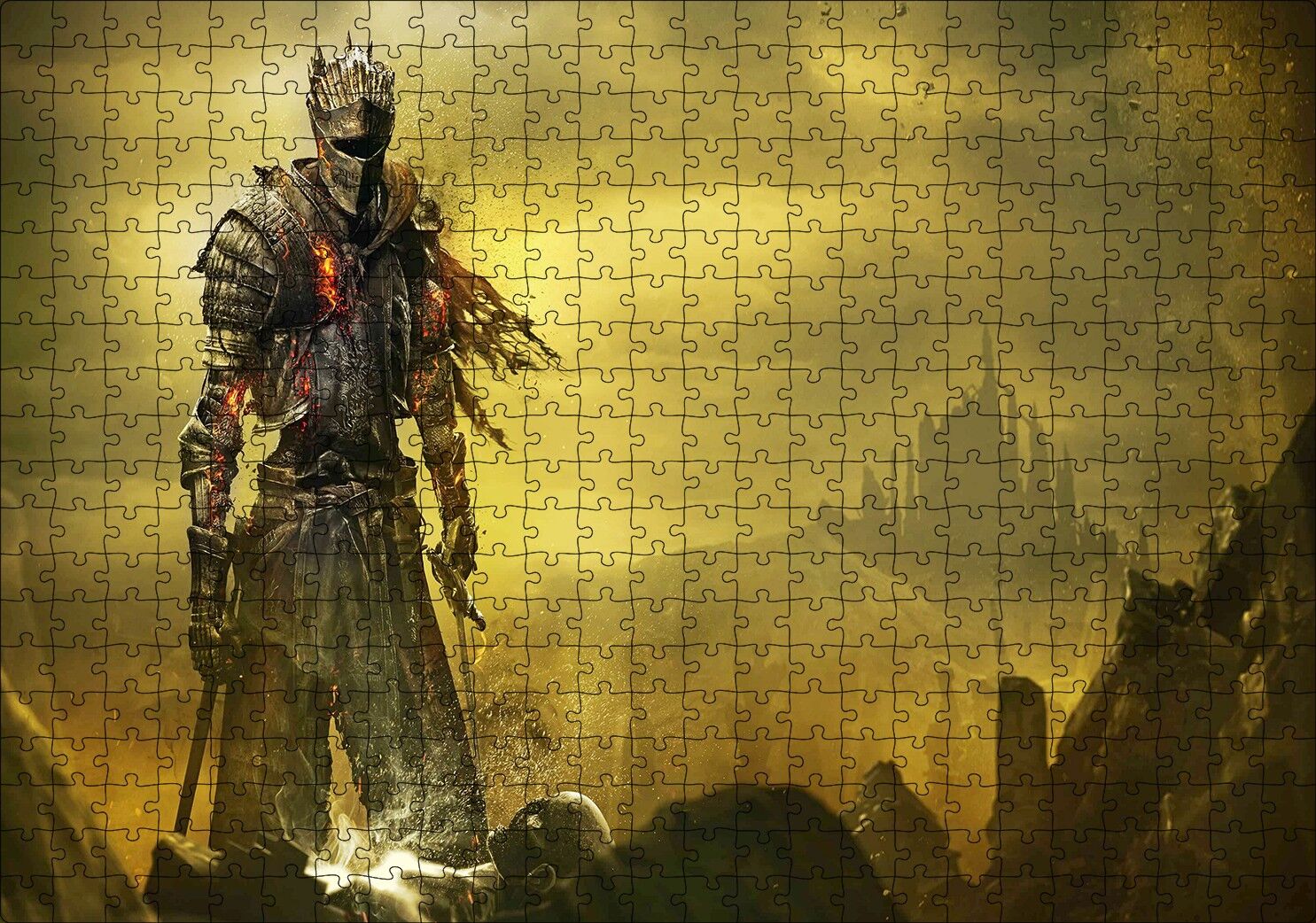 Karanlık Ruhlar Film Görseli Puzzle Yapboz MDF Ahşap 500 Parça 49 cm X 68 cm