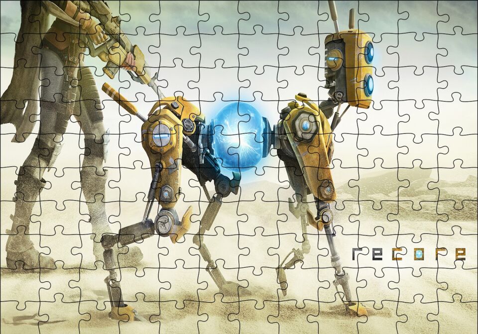 Recore Afiş Puzzle Yapboz MDF Ahşap