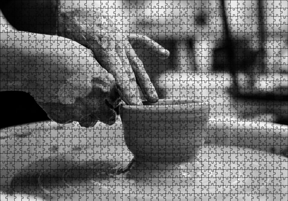 Çömlekçilik Puzzle Yapboz MDF Ahşap 1000 Parça 49 cm X 68 cm