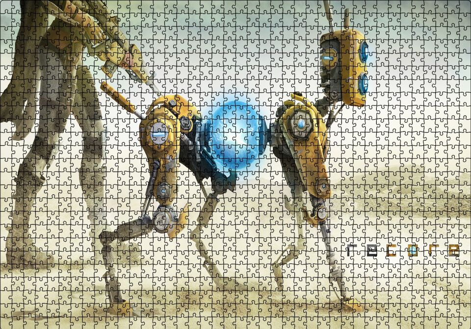 Recore Afiş Puzzle Yapboz MDF Ahşap 1000 Parça 49 cm X 68 cm